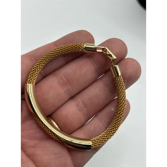 Vintage Avon Gold Tone Chain Bracelet Original Jewelry - Picture 3 of 4